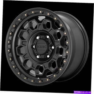 zC[@4{Zbg 17x9 kmc km545gbNTeubNzC[6x135i0mmj4̃Zbg 17x9 KMC KM545 Trek Satin Black Wheel 6x135 (0mm) Set of 4