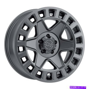 zC[@4{Zbg 17x8ubNTC[N}bgK^zC[5x4.5i35mmjZbg4 17x8 Black Rhino York Matte Gunmetal Wheels 5x4.5 (35mm) Set of 4