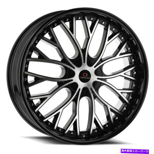 zC[@4{Zbg 20x8.5 Cavallo Clv-33 Gloss BlackMachined Wheels 5x110/5x4.5i35mmjZbg4 20x8.5 Cavallo CLV-33 Gloss Black & Machined Wheels 5x110/5x4.5 (35mm) Set of 4