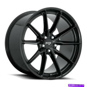 zC[@4{Zbg 19x9.5 m240jb`[jAOXubNzC[5x112i50mmjZbg4̃Zbg 19x9.5 M240 Niche Rainier Gloss Black Wheels 5x112 (50mm) Set of 4