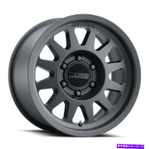 zC[@4{Zbg 17x8.5\bhMR704}bgubNzC[5x150i0mmj4̃Zbg 17x8.5 Method MR704 Matte Black Wheels 5x150 (0mm) Set of 4