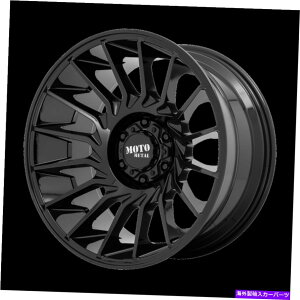 �z�C�[���@4�{�Z�b�g 22x12 Moto Metal Mo807 Gloss Black Wheel 8x6.5�i-44mm�j�Z�b�g4 22x12 Moto Metal MO807 Gloss Black Wheel 8X6.5 (-44mm) Set of 4�y���s�A���i�z