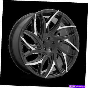�z�C�[���@4�{�Z�b�g 22x9�_�u1PC S259 G.O.A.T.�O���X�u���b�N�@�B���H�z�C�[��5x120�i35mm�j�Z�b�g4 22x9 DUB 1PC S259 G.O.A.T. Gloss Black Machined Wheels 5x120 (35mm) Set of 4�y���s�A���i�z
