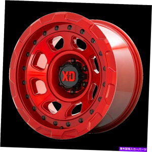 �z�C�[���@4�{�Z�b�g 20x10 XD XD861�X�g�[���L�����f�B���b�h�z�C�[��6x5.5�i-18mm�j�Z�b�g4�̃Z�b�g 20x10 XD XD861 STORM Candy Red Wheel 6x5.5 (-18mm) Set of 4�y���s�A���i�z