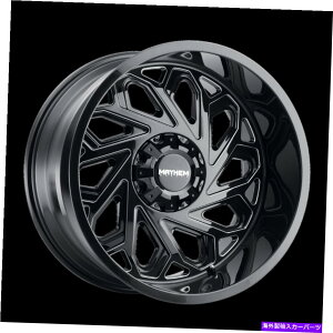 zC[@4{Zbg 22x12CwGZbNXubNW/~hX|[NzC[8x170i-51mmjZbg4Zbg 22x12 MAYHEM Essex Black W/Milled Spokes Wheels 8x170 (-51mm) Set of 4