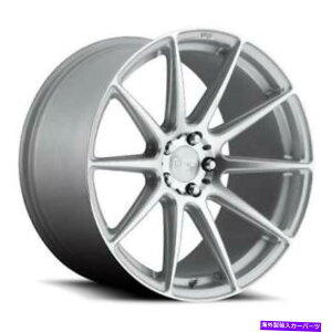 �z�C�[���@4�{�Z�b�g 20x10 M146�j�b�`�G�b�Z���V���o�[�@�B���H�z�C�[��5x4.5�i40mm�j�Z�b�g4 20x10 M146 Niche Essen Silver Machined Wheels 5x4.5 (40mm) Set of 4�y���s�A���i�z
