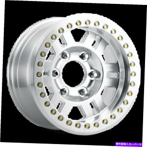 zC[@4{Zbg 17x8.5 Vision 398 Manx BeadLock@BHzC[5x4.5i-15mmjZbg4 17x8.5 Vision 398 Manx Beadlock Machined Wheels 5x4.5 (-15mm) Set of 4