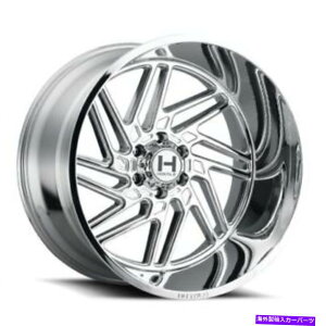 zC[@4{Zbg 20x12GΓIH116WO\[A[}[bLiChromejzC[6x135i-44mmjZbg4 20x12 Hostile H116 Jigsaw Armor Plated (Chrome) Wheels 6x135 (-44mm) Set of 4