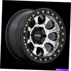 �z�C�[���@4�{�Z�b�g 17x8.5 kmc km237 Riot Mach Satin Black Beadlock Wheels Blank�i0mm�j�Z�b�g4�̃Z�b�g 17x8.5 KMC KM237 Riot Mach Satin Black BEADLOCK Wheels BLANK (0mm) Set of 4�y���s�A���i�z