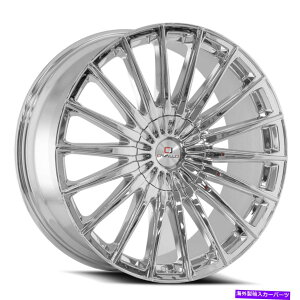 ホイール 4本セット 22x8.5 Cavallo Clv-34 Nano Chrome Wheels 5x112/5x4.5(38mm)セット4 22x8.5 Cavallo CLV-34 Nano Chrome Wheels 5x112/5x4.5 (38mm) Set of 4