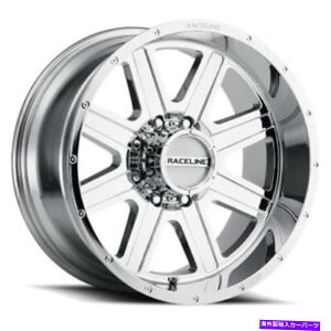 zC[@4{Zbg 18x9[`C940cl̃NzC[8x170i-12mmjZbg4 18x9 Raceline 940C Hostage Chrome Wheels 8x170 (-12mm) Set of 4