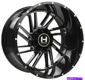 �z�C�[���@4�{�Z�b�g 22x12�G�ΓI��H110�X�g���C�J�[�u���[�h�J�b�g�iBLK�~���h�j�z�C�[��8x180�i-44mm�j�Z�b�g4 22x12 Hostile H110 Stryker Blade Cut (Blk Milled) Wheels 8x180 (-44mm) Set of 4�y���s�A���i�z