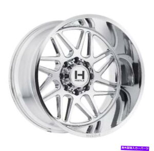 zC[@4{Zbg 20x10GΓIH108XvPbgA[}[bLiNjzC[8x170i-19mmjZbg4 20x10 Hostile H108 Sprocket Armor Plated (Chrome) Wheels 8x170 (-19mm) Set of 4