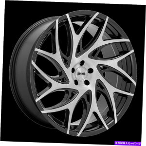 �z�C�[���@4�{�Z�b�g 24x10�_�u1PC S260 G.O.A.T. 4�̃u���V�z�C�[��5x115�i15mm�j�Z�b�g 24x10 DUB 1pc S260 G.O.A.T. Brush Wheel 5x115 (15mm) Set of 4�y���s�A���i�z
