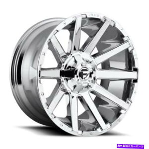zC[@4{Zbg 18x9 d614RcontraNzC[6x135/6x5.5i-12mmj4̃Zbg 18x9 D614 Fuel Contra Chrome Wheels 6x135/6x5.5 (-12mm) Set of 4