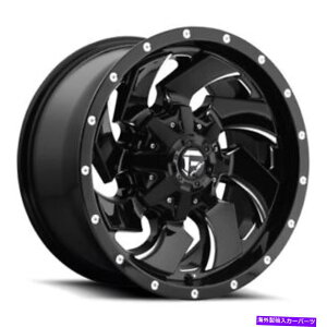 zC[@4{Zbg 20x9 D574 Fuel Cleaver BlackMilled Wheels 5x4.5/5x5i1mmjZbg4̃Zbg 20x9 D574 Fuel Cleaver Black & Milled Wheels 5x4.5/5x5 (1mm) Set of 4