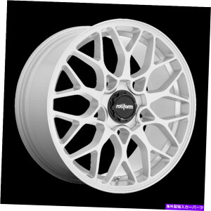 �z�C�[���@4�{�Z�b�g 20x9 ROTIFILAM 1PC R189�O���X�V���o�[�z�C�[��5x112�i25mm�j4�̃Z�b�g 20x9 Rotiform 1pc R189 Gloss Silver Wheel 5x112 (25mm) Set of 4�y���s�A���i�z