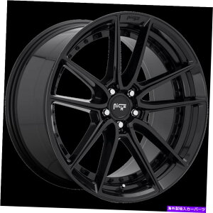 �z�C�[���@4�{�Z�b�g 22x9�j�b�`1PC M223 DFS����u���b�N�z�C�[��5x112�i38mm�j�Z�b�g4 22x9 Niche 1pc M223 DFS GLOSS BLACK Wheel 5x112 (38mm) Set of 4�y���s�A���i�z