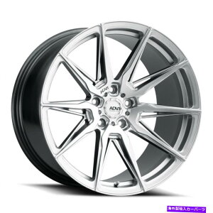 �z�C�[���@4�{�Z�b�g 20x10.5 adv.1 v221 adv5.0�v���`�i�z�C�[��5x112�i32mm�j�Z�b�g4 20x10.5 ADV.1 V221 ADV5.0 Platinum Wheels 5x112 (32mm) Set of 4�y���s�A���i�z