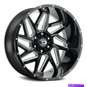 zC[@4{Zbg 22x12rWIt[h361XpC_[OXuN~OzC[6x5.5i-57mmjZbg4 22x12 Vision Off-Road 361 Spyder Gloss Blk Milled Wheels 6x5.5 (-57mm) Set of 4