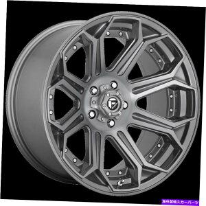 �z�C�[���@4�{�Z�b�g 20x9�R��D705��̓u���b�V���K�����^���z�C�[��8x6.5�i1mm�j�Z�b�g4�̃Z�b�g 20x9 Fuel D705 Siege Brushed Gun Metal Wheel 8x6.5 (1mm) Set of 4�y���s�A���i�z