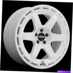 �z�C�[���@4�{�Z�b�g 19x8.5 Rotiform 1PC R183 KB1�O���X�z���C�g�z�C�[��5x108�i42mm�j�Z�b�g4 19x8.5 Rotiform 1pc R183 KB1 Gloss White Wheel 5x108 (42mm) Set of 4�y���s�A���i�z