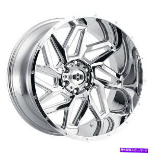 �z�C�[���@4�{�Z�b�g 22x14�r�W����361�X�p�C�_�[�N�����z�C�[��8x170�i-76mm�j�Z�b�g4 22x14 Vision 361 Spyder Chrome Wheels 8x170 (-76mm) Set of 4�y���s�A���i�z