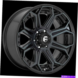 zC[@4{Zbg 20x9RD704͋@BH_u_[N`gzC[5x5i1mmjZbg4 20x9 Fuel D704 Siege Machined Double Dark Tint Wheel 5x5 (1mm) Set of 4