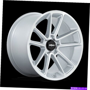 �z�C�[���@4�{�Z�b�g 21x11 Rotiform R192 BTL GLOSS SILVER W/�@�B���H�z�C�[��5x130�i55mm�j4�̃Z�b�g 21x11 Rotiform R192 BTL Gloss Silver W/ Machined Wheels 5x130 (55mm) Set of 4