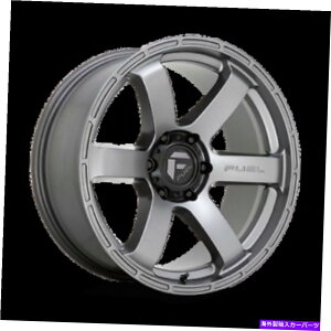 �z�C�[���@4�{�Z�b�g 20x9�R��1PC D767���b�V���}�b�g�K�����^���z�C�[��6x135�i1mm�j�Z�b�g4 20x9 Fuel 1PC D767 RUSH Matte Gun Metal Wheels 6x135 (1mm) Set of 4�y���s�A���i�z