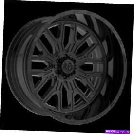ホイール　4本セット 20x12 tis 560b光沢ブラックw/リップロゴホイール8x6.5（-44mm）セット4 20x12 TIS 560B Gloss Black w/Lip Logo Wheels 8x6.5 (-44mm) Set of 4