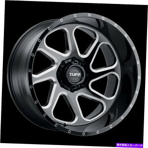 zC[@4{Zbg 24x14 Tuff T2B Gloss BlackMilled Directional Wheels 8x170i-72mmjZbg4 24x14 Tuff T2B Gloss Black & Milled DIRECTIONAL Wheels 8x170 (-72mm) Set of 4