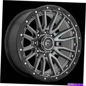 zC[@4{Zbg 20x10 Fuel D680 Rebel Matte Gunmetal Wheels 5x5.5i-18mmj4̃Zbg 20x10 Fuel D680 Rebel Matte Gunmetal Wheels 5x5.5 (-18mm) Set of 4