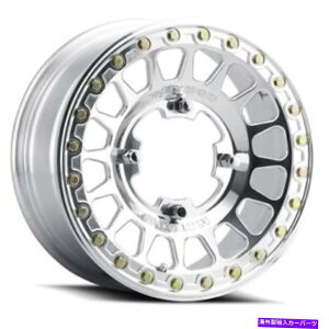 zC[@4{Zbg 15x10\bh[XzC[MR413 UTVr[hbNzC[5x4.5i25mmjZbg4 15x10 Method Race Wheels MR413 UTV Beadlock Polished Wheel 5x4.5 (25mm) Set of 4