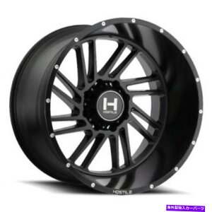�z�C�[���@4�{�Z�b�g 20x12�G�ΓIH110�X�g���C�J�[�A�X�t�@���g�i�T�e���u���b�N�j�z�C�[��8x180�i-44mm�j�Z�b�g4 20x12 Hostile H110 Stryker Asphalt (Satin Black) Wheels 8x180 (-44mm) Set of 4�y���s�A���i�z