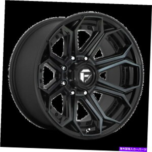 zC[@4{Zbg 22x10R1PC D704͋@BH_u_[NsgzC[5x150i-18mmjZbg4 22x10 Fuel 1PC D704 SIEGE Machined Double Dark Tint Wheel 5x150 (-18mm) Set of 4