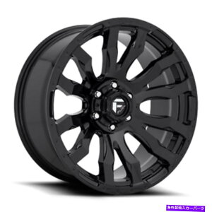 zC[@4{Zbg 22x10 D675 Fuel Blitz Gloss BlackWheels 8x180i-18mmj4̃Zbg 22x10 D675 Fuel Blitz Gloss Black Wheels 8x180 (-18mm) Set of 4