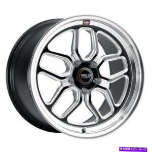 �z�C�[���@4�{�Z�b�g 20x5�n��s152���O�i�h���b�O�u���b�N�~�����O�z�C�[��5x115�i-33mm�j�Z�b�g4�Z�b�g 20x5 WELD S152 Laguna Drag Black Milled Wheels 5x115 (-33mm) Set of 4