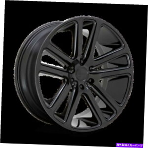 �z�C�[���@4�{�Z�b�g 22x9.5�_�u1PC S256�t���b�N�X�O���X�u���b�N�z�C�[��5x5�i10mm�j�Z�b�g4�̃Z�b�g 22x9.5 DUB 1PC S256 FLEX Gloss Black Wheels 5x5 (10mm) Set of 4�y���s�A���i�z
