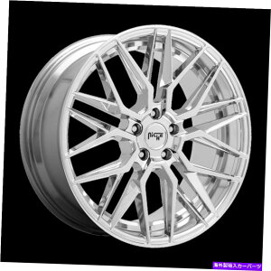 �z�C�[���@4�{�Z�b�g 20x9�j�b�`M249�K���}�N�����z�C�[��5x115�i18mm�j�Z�b�g4 20x9 Niche M249 Gamma Chrome Wheels 5x115 (18mm) Set of 4�y���s�A���i�z