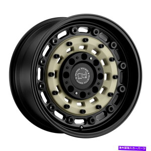 zC[@4{Zbg 20x9.5ubNzC[̍TCA[Zi8x180i-18mmjZbg4 20x9.5 Black Rhino Arsenal Sand On Black Wheels 8x180 (-18mm) Set of 4