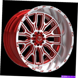 zC[@4{Zbg 20x12 TIS 560MRLOXbh@BHtFCXzC[8x180i-44mmjZbg4 20x12 TIS 560MRL Gloss Red Machined Face Wheels 8x180 (-44mm) Set of 4