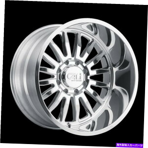 �z�C�[���@4�{�Z�b�g 20x10�J���I�����[�h�T�~�b�g�|���b�V���z�C�[��8x180�i-25mm�j�Z�b�g4 20x10 CALI OFF-ROAD Summit Polished Wheels 8x180 (-25mm) Set of 4