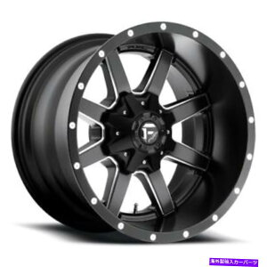 zC[@4{Zbg 20x10 d538R}[xbN}bgubN~hzC[5x4.5/5x5i-18mmjZbg4 20x10 D538 Fuel Maverick Matte Black & Milled Wheels 5x4.5/5x5 (-18mm) Set of 4