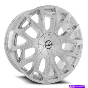 �z�C�[���@4�{�Z�b�g 22x8.5 azara aza-512�N�����z�C�[��5x4.5/5x120�i38mm�j�Z�b�g4 22x8.5 Azara AZA-512 Chrome Wheels 5x4.5/5x120 (38mm) Set of 4�y���s�A���i�z