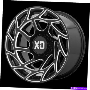 zC[@4{Zbg 22x12 XD XD860IX[gOXubN~OzC[5x5i-44mmjZbg4 22x12 XD XD860 Onslaught Gloss Black Milled Wheels 5x5 (-44mm) Set of 4