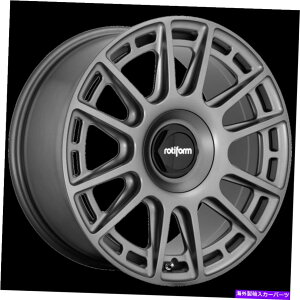 �z�C�[���@4�{�Z�b�g 20x9 ROTIFILAM 1PC R158 OZR MATTE Anthracite Wheel 5x112/5x120�i38mm�j�Z�b�g4 20x9 Rotiform 1pc R158 OZR MATTE ANTHRACITE Wheel 5x112/5x120 (38mm) Set of 4�y���s�A���i�z