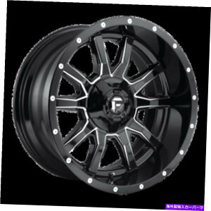 �z�C�[���@4�{�Z�b�g 20x9 Fuel 1PC D627 Vandal Gloss Black Milled Wheels 5x5.5/5x150�i1mm�j�Z�b�g4 20x9 Fuel 1PC D627 VANDAL Gloss Black Milled Wheels 5x5.5/5x150 (1mm) Set of 4�y���s�A���i�z
