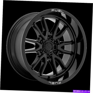 �z�C�[���@4�{�Z�b�g 22x12�R��1PC D760�N���b�V���O���X�u���b�N�z�C�[��6x5.5�i-44mm�j�Z�b�g4 22x12 Fuel 1pc D760 CLASH Gloss Black Wheel 6x5.5 (-44mm) Set of 4�y���s�A���i�z