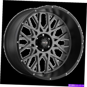 zC[@4{Zbg 24x12rWIt[h412bJ[YzC[5x5.5i-51mmjZbg4 24x12 Vision Off-Road 412 Rocker Anthracite Wheels 5x5.5 (-51mm) Set of 4